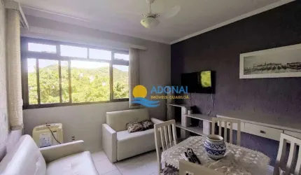 Apartamento com 1 dormitório à venda, 55 m² por R$ 360.000,00 - Tombo - Guarujá/SP
