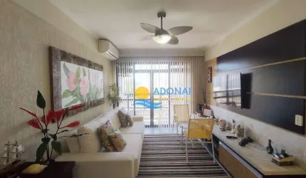 Apartamento com 2 dormitórios à venda, 66 m² por R$ 550.000,00 - Tombo - Guarujá/SP