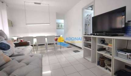 Apartamento com 3 dormitórios à venda, 94 m² por R$ 400.000 - Enseada - Guarujá/SP