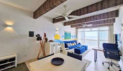 Apartamento com 2 dormitórios à venda, 130 m² por R$ 1.200.000,00 - Pitangueiras - Guarujá/SP