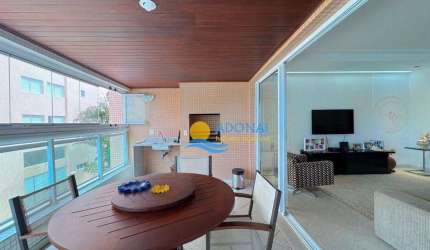 Apartamento com 4 dormitórios à venda, 189 m² por R$ 1.700.000,00 - Enseada - Guarujá/SP