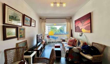 Apartamento com 2 dormitórios à venda, 75 m² por R$ 440.000,00 - Pitangueiras - Guarujá/SP