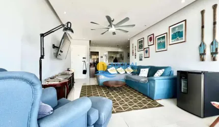 Apartamento com 4 dormitórios à venda, 135 m² por R$ 1.280.000,00 - Pitangueiras - Guarujá/SP