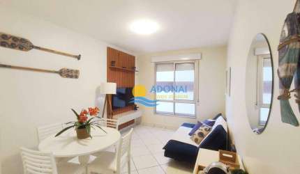 Apartamento com 1 dormitório à venda, 75 m² por R$ 480.000,00 - Jardim Astúrias - Guarujá/SP