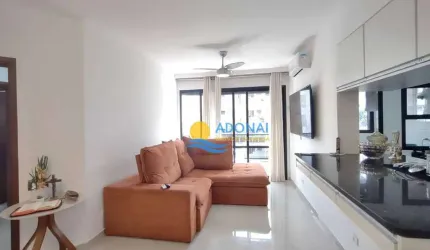 Apartamento com 2 dormitórios à venda, 80 m² por R$ 590.000,00 - Enseada - Guarujá/SP