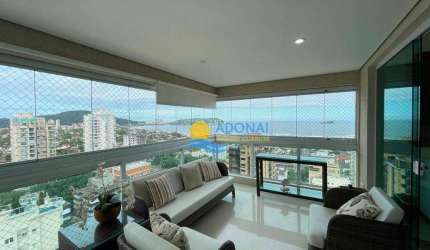 Enseada Apartamento d salto padrão andar alto vista mar.