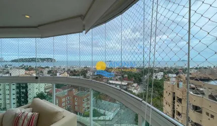 Apartamento com 3 dormitórios à venda, 122 m² por R$ 1.400.000,00 - Enseada - Guarujá/SP