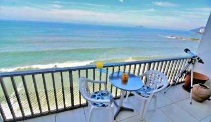 Apartamento com 4 dormitórios à venda, 120 m² por R$ 890.000,00 - Pitangueiras - Guarujá/SP