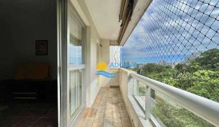 Apartamento com 2 dormitórios à venda, 85 m² por R$ 620.000,00 - Pitangueiras - Guarujá/SP
