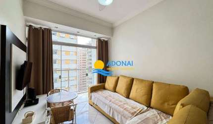 Apartamento com 2 dormitórios à venda, 65 m² por R$ 420.000,00 - Pitangueiras - Guarujá/SP