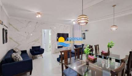 Apartamento com 3 dormitórios à venda, 95 m² por R$ 410.000,00 - Enseada - Guarujá/SP