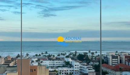 Enseada, Apartamento decorado, alto padrão, com linda vista Mar e varanda gourmet.