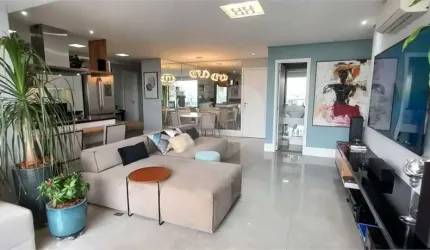 APARTAMENTO PARA VENDA COM 105M TEM SACADA 02 SUÍTES 02 VAGAS NO BAIRRO BROOKLIN