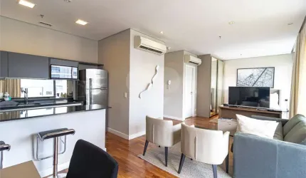 Apartamento com 1 Quarto e 1 banheiro para Alugar, 60 m² - Vila Olímpia, São Paulo - SP