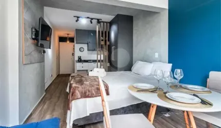 Studio com 1 quarto á venda em Perdizes