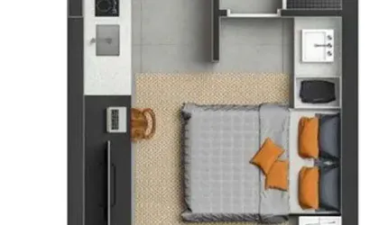 Apartamento com 1 quarto à venda na Rua Almirante Tamandaré, 110, Floresta, Porto Alegre, 25 m2 por R$ 310.000