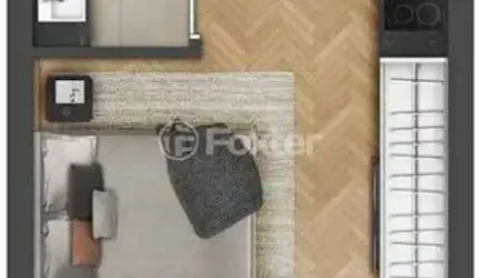Apartamento com 1 quarto à venda na Rua José do Patrocínio, 527, Cidade Baixa, Porto Alegre, 28 m2 por R$ 507.000