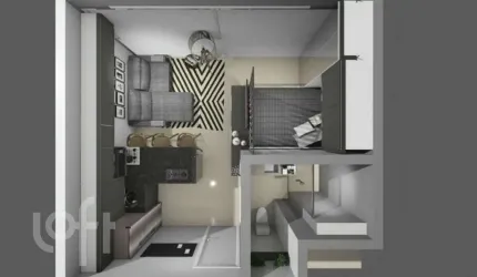 Apartamento com 1 quarto à venda na Avenida João Pessoa, 731, Cidade Baixa, Porto Alegre, 27 m2 por R$ 325.000