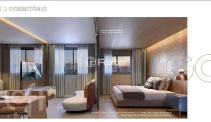 Apartamento com 1 quarto à venda na Rua Anita Garibaldi, 1325, Boa Vista, Porto Alegre, 29 m2 por R$ 469.900