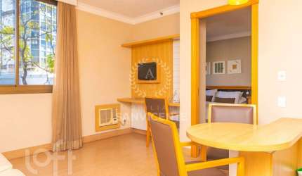 Apartamento com 1 quarto à venda na Rua Miguel Tostes, 30, Moinhos de Vento, Porto Alegre, 37 m2 por R$ 320.000