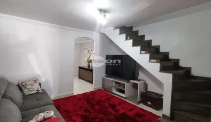 Casa em condomínio fechado com 2 quartos à venda na Rua Almir Ribeiro, 42, Vila Camilópolis, Santo André, 156 m2 por R$ 470.000