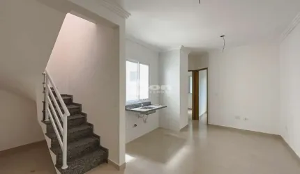 Cobertura com 2 quartos à venda na Rua Leonardo da Vinci, 106, Vila Homero Thon, Santo André, 88 m2 por R$ 375.000