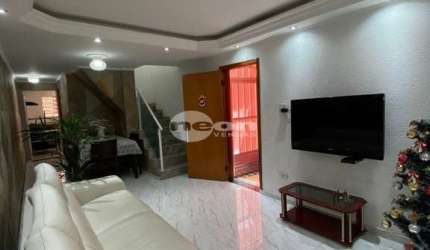 Casa em condomínio fechado com 3 quartos à venda na Rua Purus, 794, Taboão, Diadema, 150 m2 por R$ 700.000