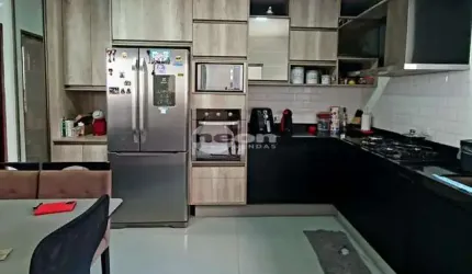 Casa em condomínio fechado com 3 quartos à venda na Avenida Marginal Córrego Taióca, 3281, Jardim Las Vegas, Santo André, 125 m2 por R$ 640.000