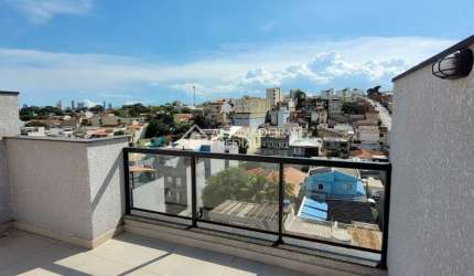Cobertura com 1 quarto à venda na Rua Paquequer, 179, Santa Maria, Santo André, 140 m2 por R$ 830.000