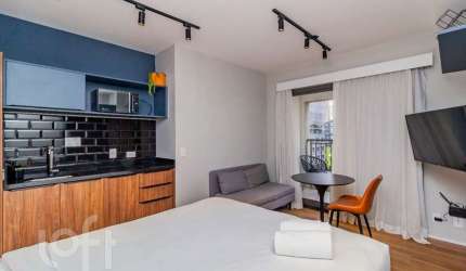 Apartamento com 1 quarto à venda na Rua Gregório Serrão, 146, Vila Mariana, São Paulo, 29 m2 por R$ 537.066