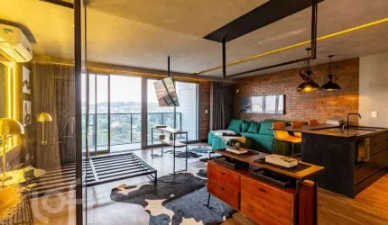Apartamento com 1 quarto à venda na Rua Bento Frias, 155, Morumbi, São Paulo, 57 m2 por R$ 899.000