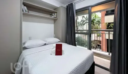 Apartamento com 1 quarto à venda na Alameda Jauaperi, 299, Moema, São Paulo, 21 m2 por R$ 530.000