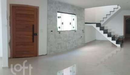 Casa em condomínio fechado com 3 quartos à venda na Rua Jequitinhonha, 1, Campestre, Santo André, 172 m2 por R$ 900.000