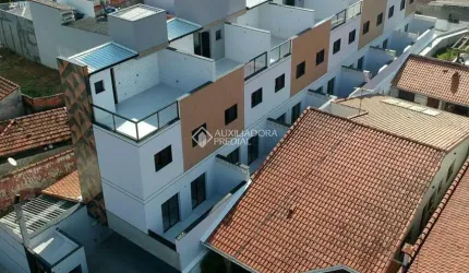 Casa em condomínio fechado com 2 quartos à venda na Rua Atalaia, 216, Parque Industriário, Santo André, 100 m2 por R$ 531.915