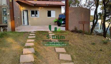 Casa  com 2 dormitórios - Quintal - Jd. São Felipe - Atibaia