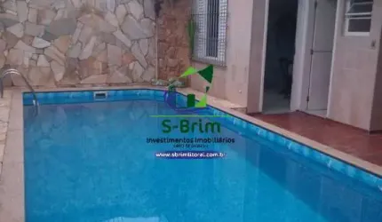 Casa com piscina a 600m da praia - Praia Grande, Ocian