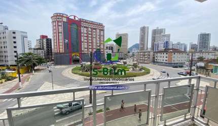 Apartamento 2 dormitórios na Guilhermina praia grande