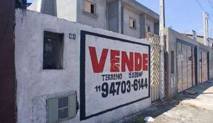 Terreno à venda, 5 m² por R$ 190.000 - Jardim Casa Branca - Suzano/SP