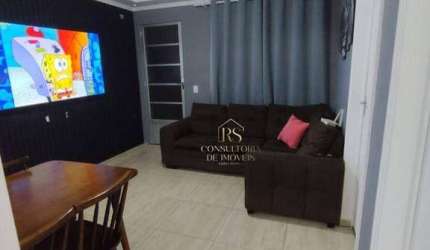 Apartamento com 2 dormitórios à venda, 59 m² por R$ 255.000 - Vila Urupês - Suzano/SP