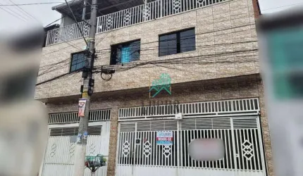 Sobrado p/ renda com ponto comercial | total de 15 dorms com WC individual à venda, 618 m² por R$ 1.100.000 - Serraria - Diadema/SP