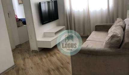 Apartamento com 2 dormitórios à venda, 46 m² por R$ 325.000,00 - Planalto - São Bernardo do Campo/SP