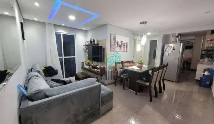Apartamento com 2 dormitórios à venda, 58 m² por R$ 300.000,00 - Jardim Santa Cristina - Santo André/SP
