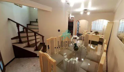 Sobrado com 3 dormitórios à venda, 281 m² por R$ 1.120.000,00 - Campestre - Santo André/SP