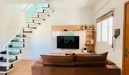 Cobertura com 3 dormitórios 1 suíte à venda, 88 m² por R$ 430. - Vila Tibiriçá - Santo André/SP