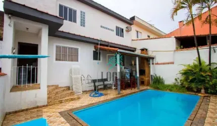 Sobrado com 4 dormitórios à venda, 224 m² por R$ 930.000,00 - Parque Novo Oratório - Santo André/SP