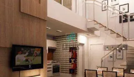 Apartamento Duplex com 1 dormitório à venda, 62 m² por R$ 642.106,00 - Jardim do Mar - São Bernardo do Campo/SP
