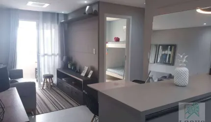 Apartamento com 2 dormitórios à venda, 53 m² por R$ 325.000,00 - Vila Tibiriçá - Santo André/SP