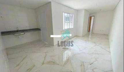 Apartamento com 2 dormitórios à venda, 60 m² por R$ 380.000,00 - Vila Assunção - Santo André/SP