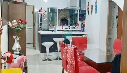 Sobrado IMPECÁVEL bem distribuído com 96m² composto por 2 dormitórios sendo 2 suítes, à venda por R$ 530.000 - Vila Clarice, Santo André/SP