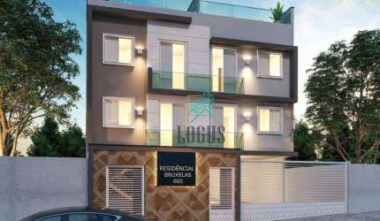 Apartamento com 2 dormitórios à venda, 44 m² por R$ 269.000,00 - Vila Luzita - Santo André/SP